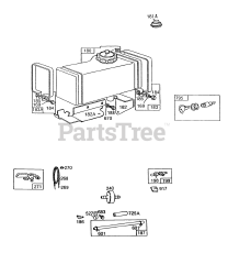 Briggs & Stratton 190702-2173-01 - Briggs & Stratton Vertical Engine Fuel Tank Assembly