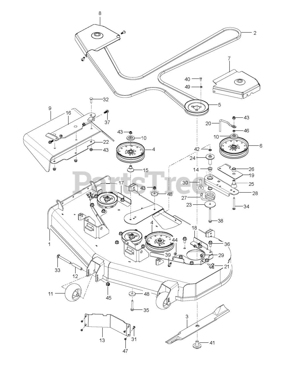 Husqvarna Z 548 (967669501-00) - Husqvarna 48