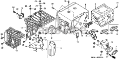 Honda GX270 QXC9/A (GCAB) - Honda Engine, Made in Japan (SN: GCAB-2000001 - GCAB-9999999) MUFFLER (2)