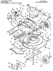 Murray 22775x8A - Murray 22" Walk-Behind Mower (1994)