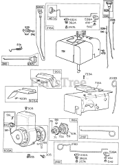 Briggs & Stratton 130232-1122-XX - Briggs & Stratton Horizontal Engine Sno-Gard Assemblies,Rewind