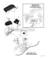 Scag GC-3B (06377) - Scag Fabric 3-Bag Grass Catcher (SN: T0600001 - T0699999)