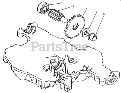 Toro 72062 (264-6) - Toro Yard Tractor (SN: 049000001 - 049999999) (1994) Final Pinion