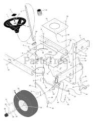 Murray 405003x50B - Murray 40" Lawn Tractor (2003)