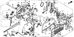 Honda BF200 A4 XA (BAEJ) - Honda Marine Engine, Made in Japan (SN: BAEJ-1200001 - BAEJ-1299999) REMOTE CONTROL