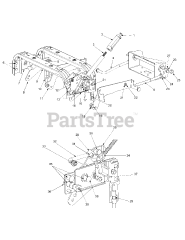 White Outdoor Z-165 (53CA1A3G190) - White Outdoor 42" Zero-Turn Mower Lift System