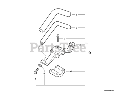 Echo PAS-230 - Echo PAS Series Powerhead (SN: S67711001224 - S67711001252) Front Handle