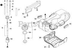 Echo SRM-420 ES-LW/AR - Echo String Trimmer (SN: U16726001001 - U16726999999)