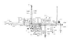 MTD 13AN698H009 - MTD Silver Lawn Tractor (2000) (Hardware Wholesalers) Electrical B&amp;S Overhead Valve