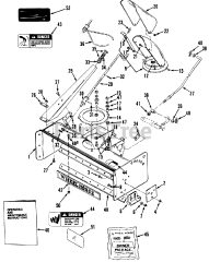 Toro 06-37SK02 - Toro 37" Snow Thrower Attachment (1989)