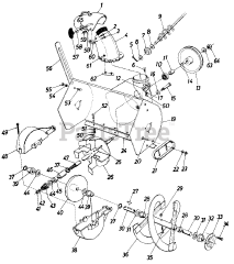MTD 316-580-000 - MTD Snow Thrower (1986) Parts