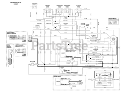 Snapper Pro S 50X (5900502) - Snapper Pro S50X Series 48" Zero-Turn Mower, 24hp Briggs & Stratton Electrical Schematic - Charging Circuit S/N: 2016499706 &amp; Below
