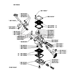 Husqvarna 40 - Husqvarna Chainsaw (1986-12) Carburetor Parts