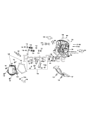 MTD 483-SUA - MTD Engine 483-SUA Cylinder Head