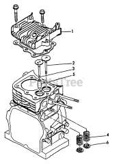 Echo TP-2000 - Echo Trash Pump Cylinder Head