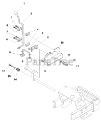 Simplicity 1692871 - Simplicity Legacy Garden Tractor, 20hp Two Speed Control Group