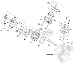 Kohler CH25-68570 - Kohler Command PRO Twin Engine, Made for Crafco, 25hp, 18.61kW