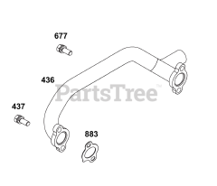 Briggs & Stratton 356447-0638-F1 - Briggs & Stratton Horizontal Engine