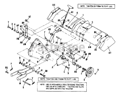 Simplicity 990392 - Simplicity 32" Heavy Duty Tiller Attachment