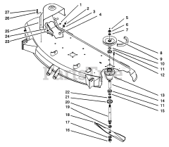 Toro 05-48SS01 - Toro 48" Side-Discharge Mower Deck (SN: 020000001 - 029999999) (1992)
