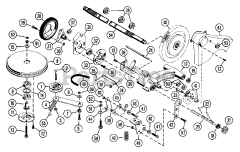 Ariens 911007 (LM 21 SE) - Ariens 21" Self-Propelled Walk-Behind Mower, 4hp Tecumseh (SN: 000101 - 002500)