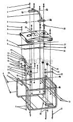 Echo EG-7600 E - Echo Generator Fuel System, Frame
