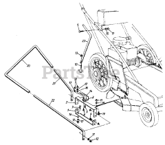 Cub Cadet 560 (190-560-100) - Cub Cadet Grass Catcher (1991) att Grass Catcher