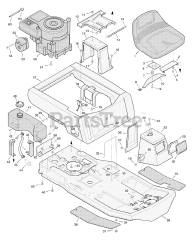 Murray 30577x8A - Murray 30" Rear-Engine Riding Mower (2000)