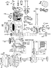 Briggs & Stratton 200451-0142-XX - Briggs & Stratton Horizontal Engine