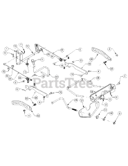 Cub Cadet LT 1046 (13AP11CH710) - Cub Cadet 46" Lawn Tractor (2007 & Before) Lift Assembly