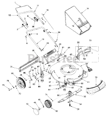 Yard-Man 11A-589K401 - Yard-Man Walk-Behind Mower (2000)