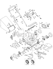 Yard Machines 12AE469A229 - Yard Machines Walk-Behind Mower (2007) (Home Depot)