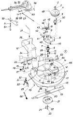 White Outdoor R-86 (135-514-190) - White Outdoor 30" Rear-Engine Riding Mower (1985)