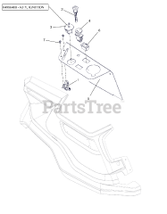 Ariens 915225 - Ariens Ikon-X 52" Zero-Turn Mower, Kawasaki FR, CARB (SN: 035000 - 044999) Control Panel