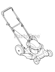 MTD 11A-50MB006 - MTD Walk-Behind Mower (2009)