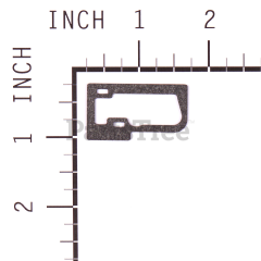 MTD BS-270571 Choke Cover Gasket - image 4