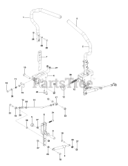 Husqvarna MZ 5424 S (967003903) - Husqvarna 54" Zero-Turn Mower (2013-07) STEERING