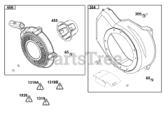Briggs & Stratton 12L232-0009-H8 - Briggs & Stratton Horizontal Engine