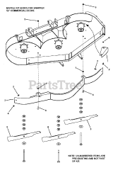 Snapper 7063307 - Snapper 52" Baffle Kit
