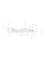 Cub Cadet LT 1045 (13BP11CH756) - Cub Cadet 46" Lawn Tractor (2007 & Before) Kohler SV710-0019 Fuel System
