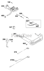 Briggs & Stratton 130G36-0114-H5 - Briggs & Stratton Horizontal Engine