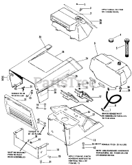 Simplicity 4108 (1690207) - Simplicity 36" Lawn Tractor, 8hp