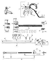 Echo PP-1250 - Echo Pole Saw (Type 1) Driveshaft, Handle, Harness