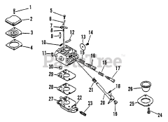 Echo SRM-3000 - Echo String Trimmer (SN: 034001 - 037500)