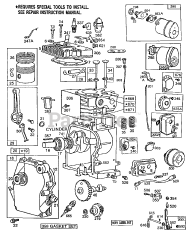 Briggs &amp; Stratton 80232-8135-XX - Briggs &amp; Stratton Horizontal Engine Parts Lookup with Diagrams ...