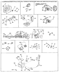 Tecumseh HS40-55425G - Tecumseh Engine Engine Parts List #2