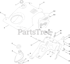 Toro 38578 - Toro Power Clear Snow Thrower (SN: 310000001 - 310999999) (2010)
