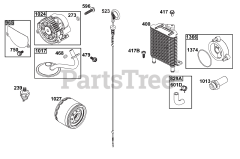 Briggs & Stratton 613277-0120-E1 - Briggs & Stratton Horizontal Engine Lubrication Group