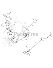 MTD 31AM63EF706 - MTD Snow Thrower (2009) Standard 2-Way Chute
