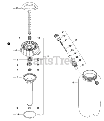 Shindaiwa SP 21 H - Shindaiwa Manual Sprayer (SN: N08600001001 - NP8600999999)